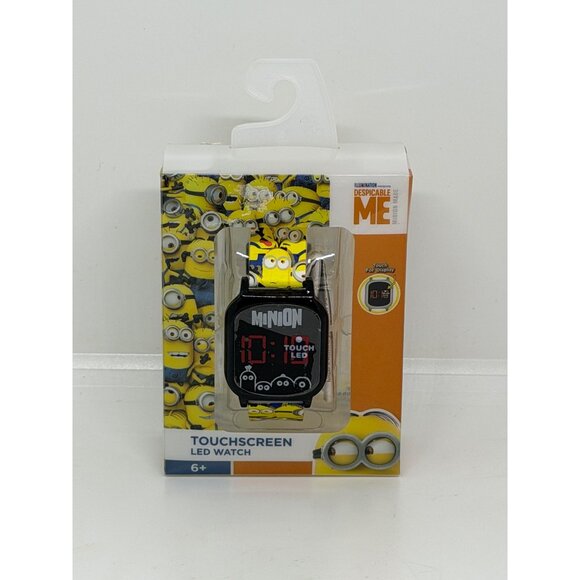 NWF Minion Touchscreen Watch Yellow Kids Digital Despicable Me Needs Batteries - Picture 2 of 4